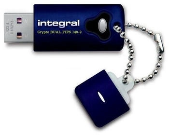 Integral 32GB Crypto Dual FIPS 140-2 Encrypted USB tipo A 3.2 Gen 1 (3.1 Gen 1) blue Integral 32GB Crypto Dual FIPS 140-2 Encrypted USB tipo A 3.2 Gen 1 (3.1 Gen 1) blue