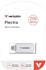 Verbatim Plectra USB-C 256GB weiss