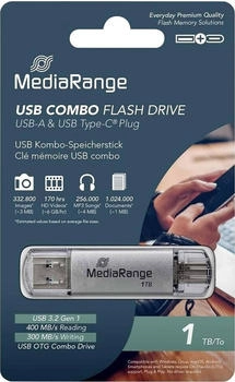 MediaRange USB 3.0 Kombo Typ-C 1TB