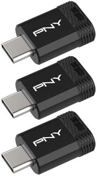 PNY Elite-X Fit Type-C 64GB 3-Pack