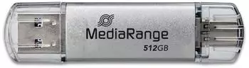 MediaRange USB 3.0 Kombo Typ-C 512GB