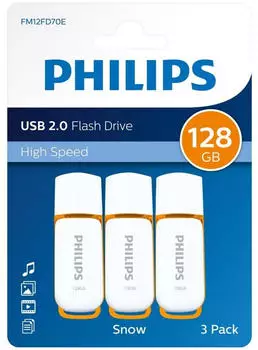 Philips Drive Snow 128GB 3-Pack