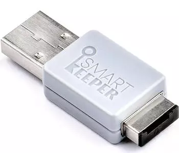 SMARTKEEPER Essential Lockable Flash Drive USB Typ-A, MicroSD, schwarz (OM03BK)