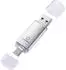 Renkforce RF-USBOS-240 USB-Stick 128GB USB-A/USB-C, silber (RF-7577906)