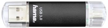 Hama FlashPen Laeta Twin 64GB schwarz USB 3.0