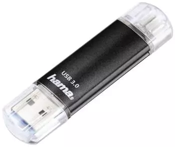 Hama FlashPen Laeta Twin USB 3.0 64GB – Hochgeschwindigkeits-Datenübertragung
