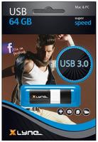 Xlyne 7964000, Xlyne Wave USB-Stick 64GB Schwarz, Wei&szlig; 7964000 USB-A (USB 3.2 Gen 1)
