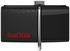 SanDisk Ultra Dual 16GB schwarz USB 3.0