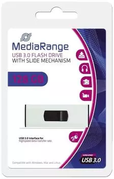 MediaRange SuperSpeed USB 3.0 Speicherstick 128GB