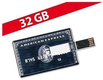 CARDANLIGHT EUROPE American Express 32GB schwarz