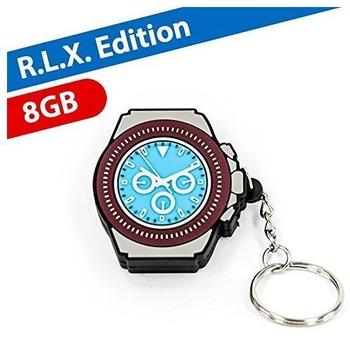 CARDANLIGHT EUROPE Daytona Platin Uhr 8GB