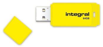INTEGRAL Neon 64GB gelb