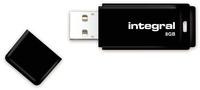 Integral Black USB 2.0 8GB