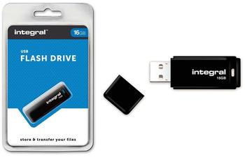 Integral Black USB 2.0 16GB