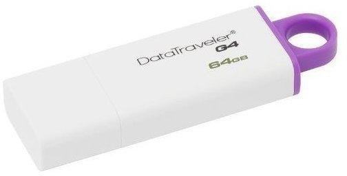 Kingston DataTraveler G4 64GB weiß/violett USB 3.0