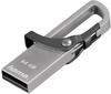 Hama 123922, Hama FlashPen Hook-Style USB-Stick 64GB Grau 123922 USB 2.0