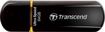Transcend JetFlash 600 64GB schwarz/gelb