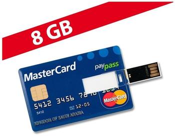 Cardanlight Europe 8 Gb Speicherkarte In Scheckkartenform Mastercard Usb