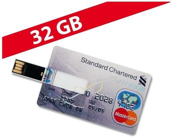 Cardanlight Europe 32 Gb Speicherkarte In Scheckkartenform Standard Chartered Platinum Usb
