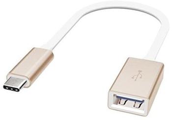 Artwizz USB-C zu USB-A Adapter (0,15m) gold