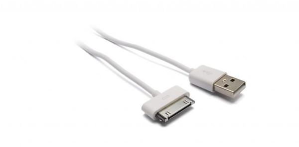 G&BL PLUSBCH30W, 2.0, USB B, Apple 30-p, 9,5 mm (0.374