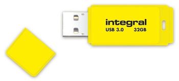 Integral Neon 32GB USB-Stick USB3.0 gelb
