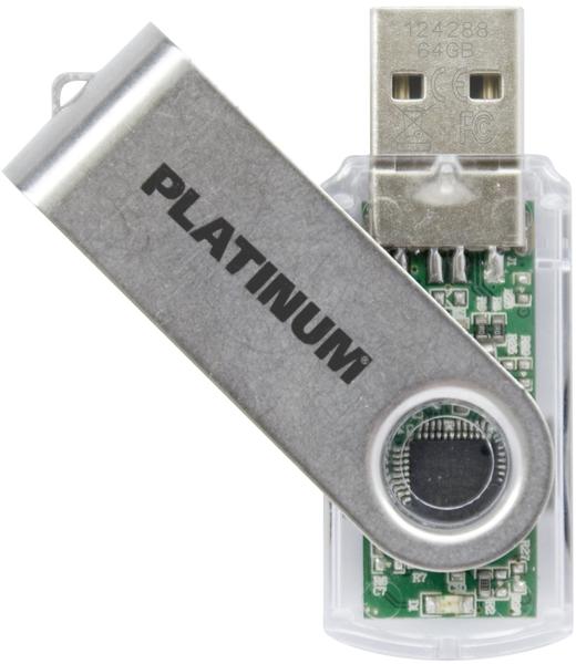Platinum Platinum Twister 64GB silber