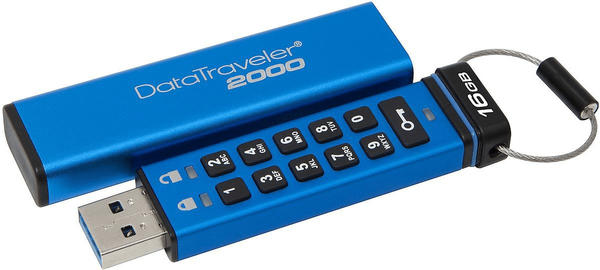 Kingston DataTraveler 2000 16 GB blau USB 3.0