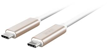 Artwizz USB-C Highspeed Kabel zu USB-C männlich (1m) gold