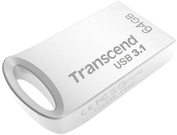 Transcend JetFlash 710 64GB silber USB 3.1