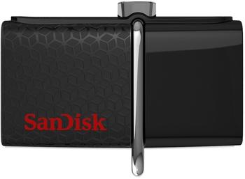 SanDisk Ultra Dual Drive 128 GB schwarz USB 3.0