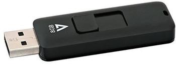 V7 USB 2.0 Flash Drive Retractable 8GB