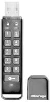 IStorage datAshur&reg; Personal2 USB-Stick 64GB Schwarz IS-FL-DAP3-B-64 USB-A (USB 3.2