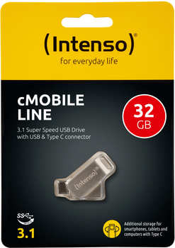 Intenso cMobile Line Type C 32GB – Intenso cMobile Line Type C 32GB – vielseitige Speicherlösung mit Dual-Interface