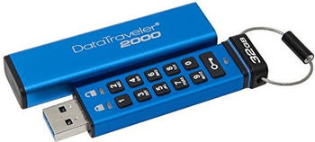 Kingston DataTraveler 2000 4 GB blau USB 3.0
