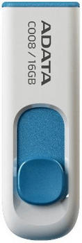 A-Data Classic Series C008 16 GB weiß/blau USB 2.0