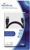 MEDIARANGE MRCS160 - 1,2 m - USB A - USB C - USB 3.2 Gen 1 (3.1 Gen 1) - 5 Gbit/s -