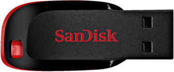 SanDisk Cruzer Blade 16 GB schwarz/rot