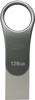 SILICON POWER Mobile C80 - USB-Flash-Laufwerk - 128GB - USB3.0/USB Typ C - Titan