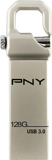 PNY Hook Attaché 128GB silber USB 3.0