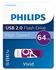 Philips Vivid Edition 64 GB lila/weiß