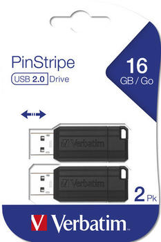 Verbatim Store 'n' Go PinStripe 16GB 2-Pack