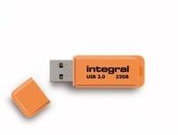 Integral Neon 32GB orange USB 3.0