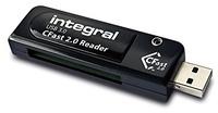 Integral USB 3.0High Speed Slimline CFast 2.0Kartenleser–Schwarz