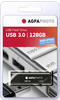 AgfaPhoto 10572, 128 GB, USB Typ-A, 3.0, Kappe, Schwarz