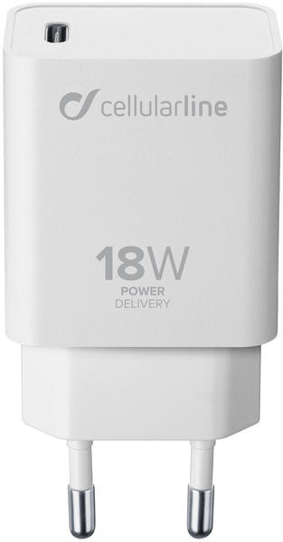 Cellular Line USB-C Charger 18W weiss