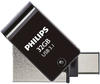 Philips PHUSB32G2IN1OTGGU3C, Philips 2 in 1 OTG 32GB USB 3.1 + USB C Midnight...