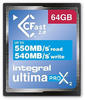 Integral Memory Cfast Ultima Pro X2 (CFast, 64 GB), Speicherkarte, Schwarz, 100 Tage