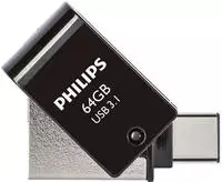Philips FM64DC152B - USB-Flash-Laufwerk - 64 GBUSB 3.1 / USB-C