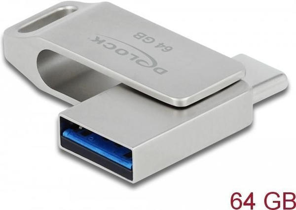 DeLock USB 3.2 Gen1 C+A 64GB